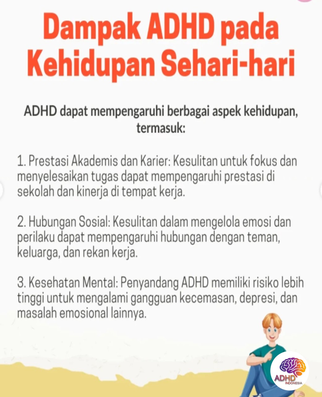 ADHD dan Hubungan Sosial Anak di Lingkungan Sekolah di Provinsi Sulawesi Utara