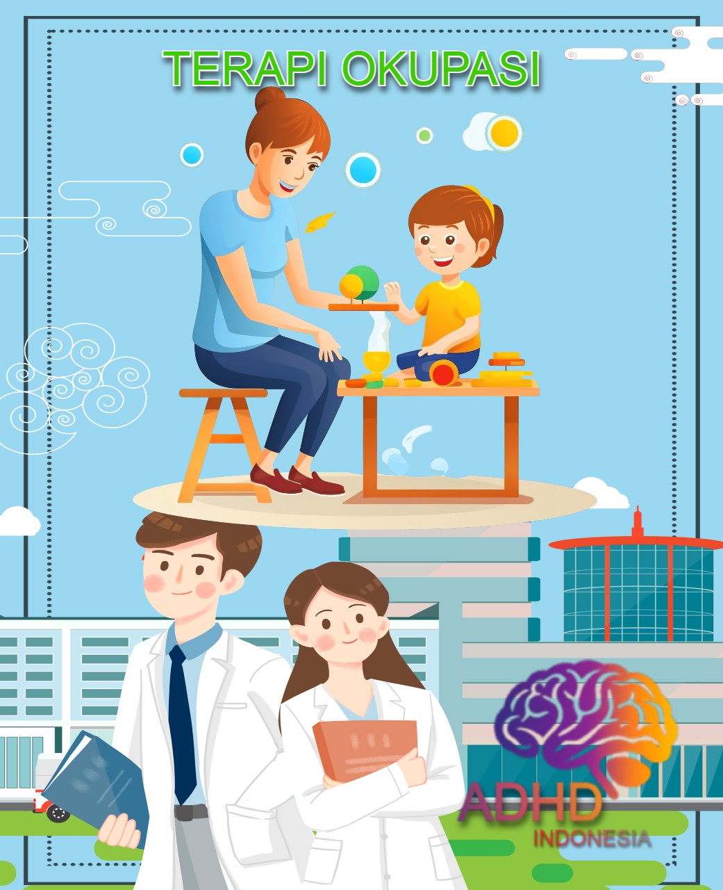 Rujukan untuk Terapi Okupasi untuk Anak ADHD Indonesia Provinsi Sulawesi Utara